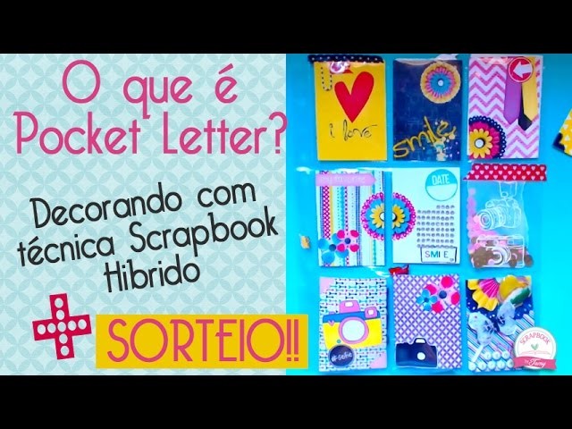 O que é Pocket letter? como decorar? o que enviar? - Scrapbook by Tamy