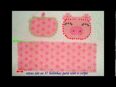 Cofrinho - beadwork