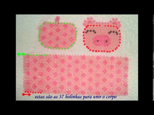 Cofrinho - beadwork