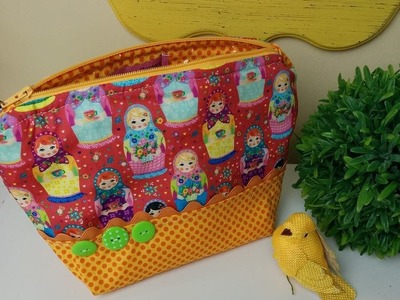 Necessaire Plastificada da Jê