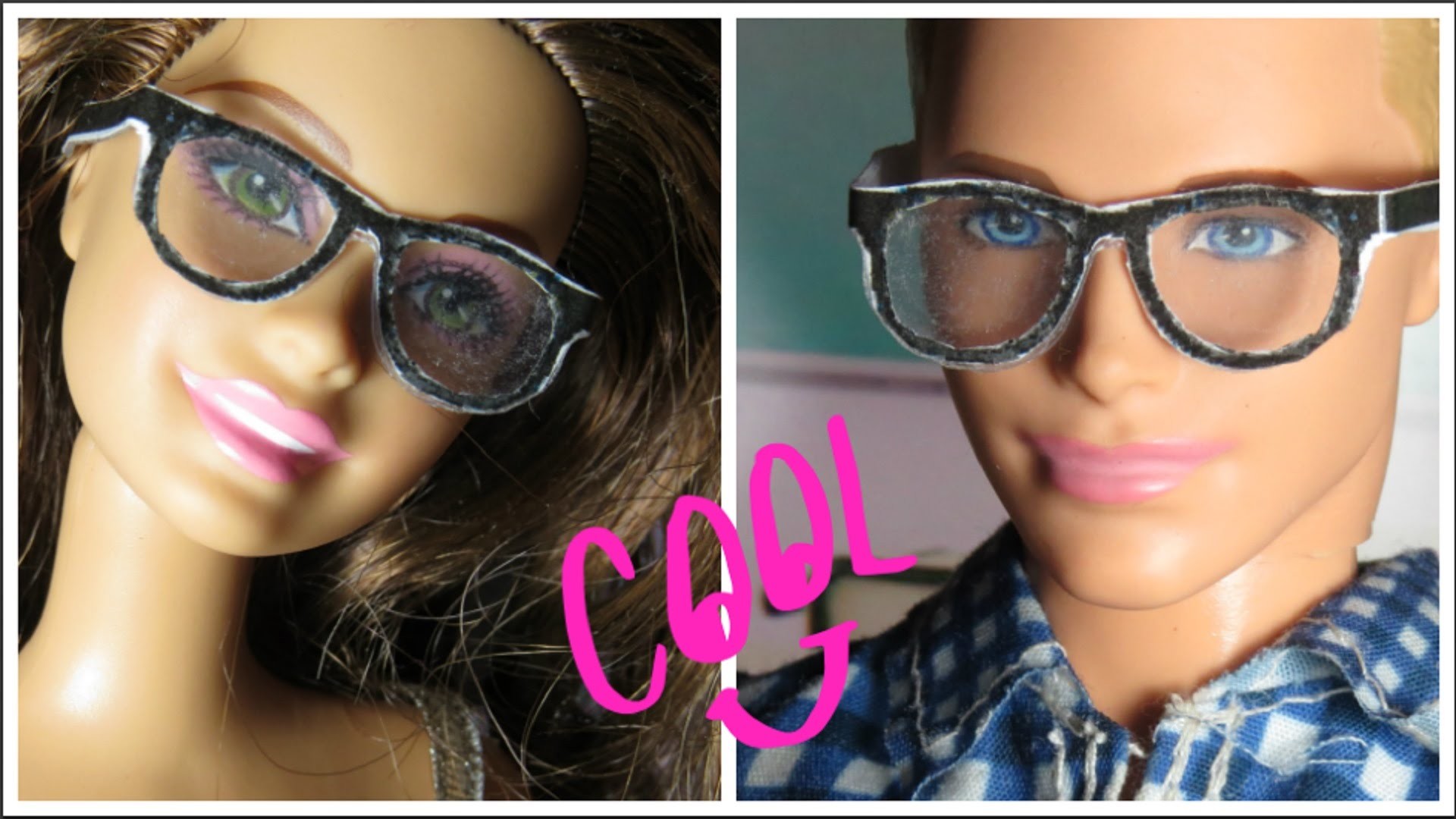 Como Fazer Óculos para Barbie e Outras Bonecas