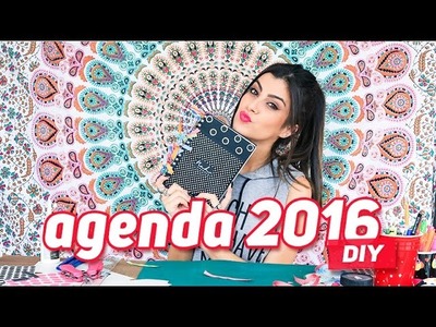 DIY - Como PERSONALIZAR sua AGENDA 2016!