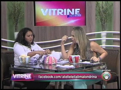 Artesã ensina xícara de tecido decorativa (29.01)