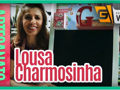 Artesanato na Web: Lousa Charmosinha (17.03.16)
