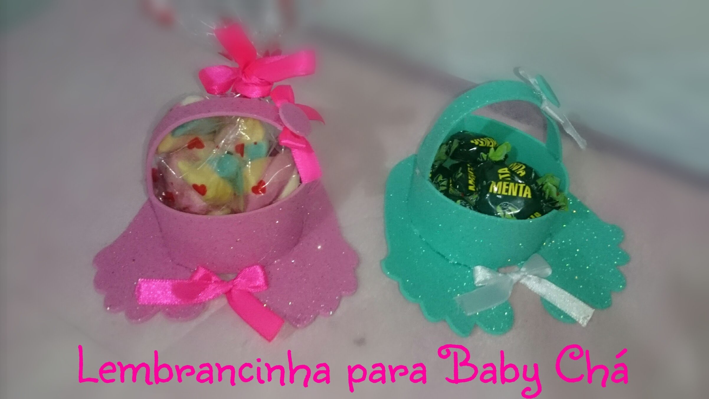 DIY: Lembrancinha para Baby Chá (FÁCIL)