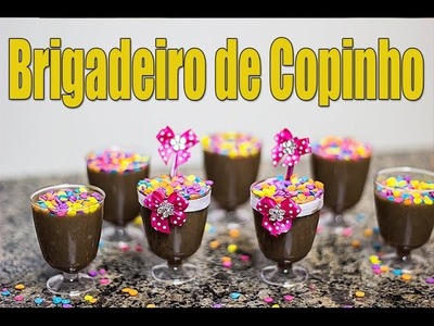 Brigadeiro de Copinho - Como fazer brigadeiro - Receita fácil de fazer :)