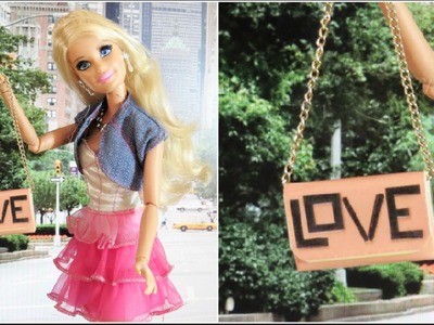 Como Fazer Bolsa para Barbie; Modelo Inspiração: "Janis Black Widow" da Les Petits Joueurs
