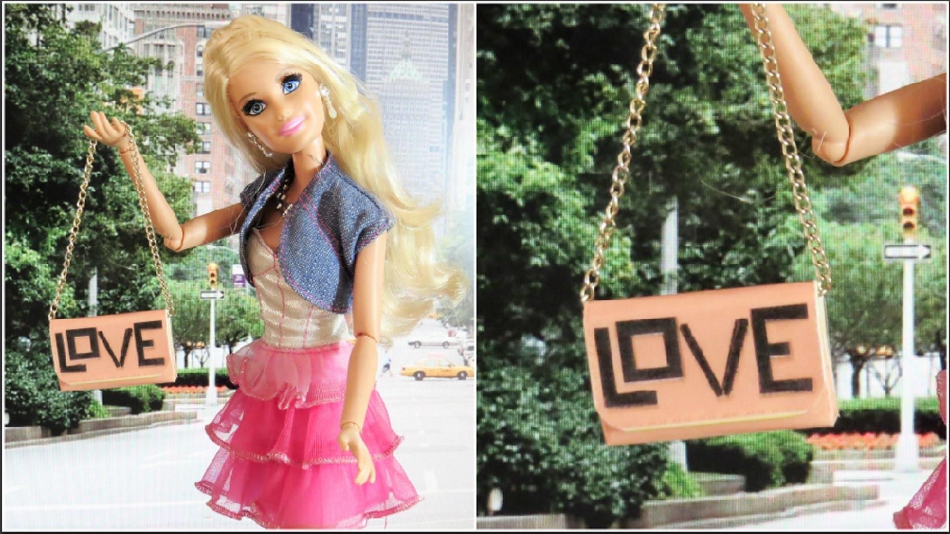 Como Fazer Bolsa para Barbie; Modelo Inspiração: "Janis Black Widow" da Les Petits Joueurs