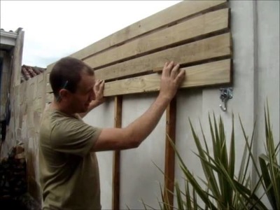 Como fazer um deck de madeira em paredes