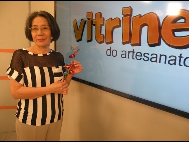Flor Marmelinho em Resina Plástica com Junko Miazato | Vitrine do Artesanato na Tv