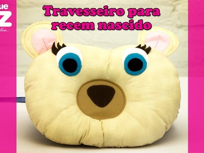 Travesseiro para recém-nascido (Vivian Fico)