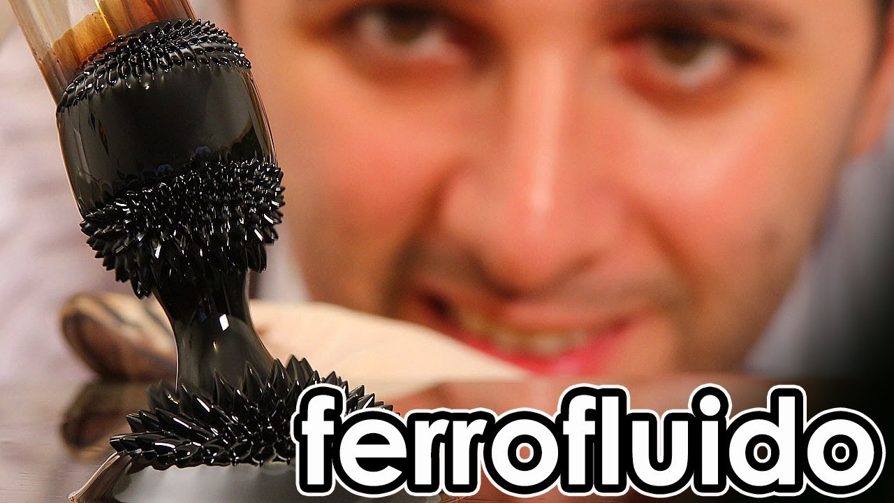 Ferrofluido - o imã porco-espinho