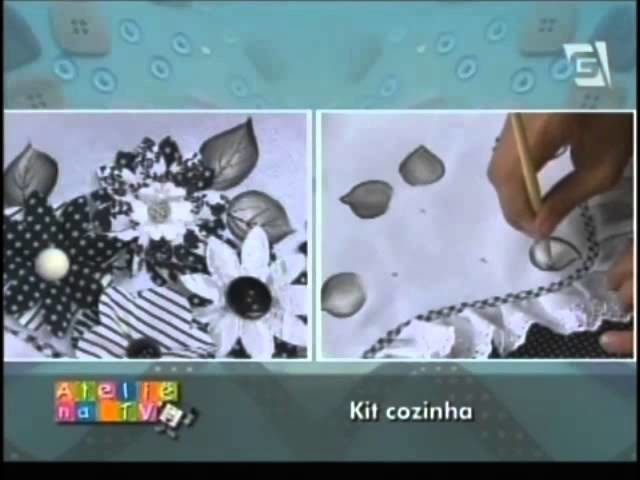 Ateliê na TV - Kit Cozinha - Lili Negrão