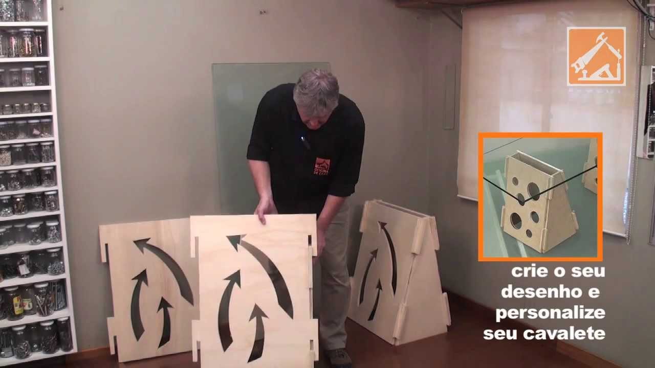 Cavaletes desmontáveis