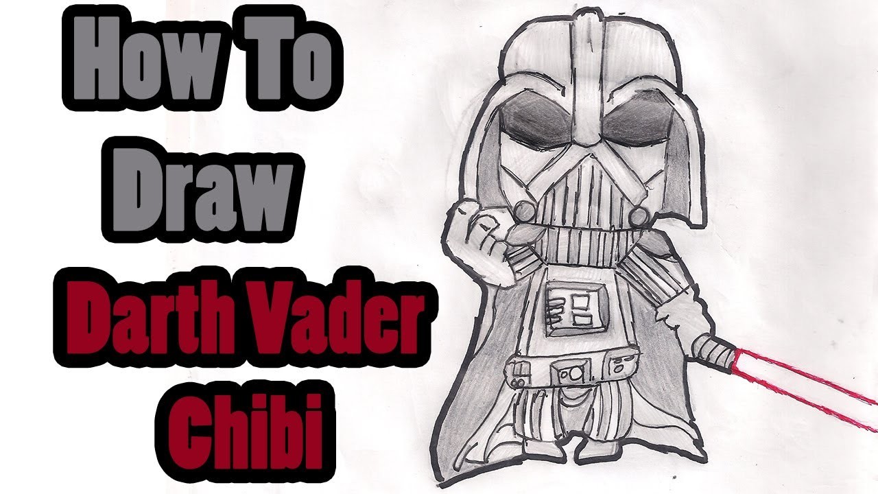 Como Desenhar Darth Vader Chibi