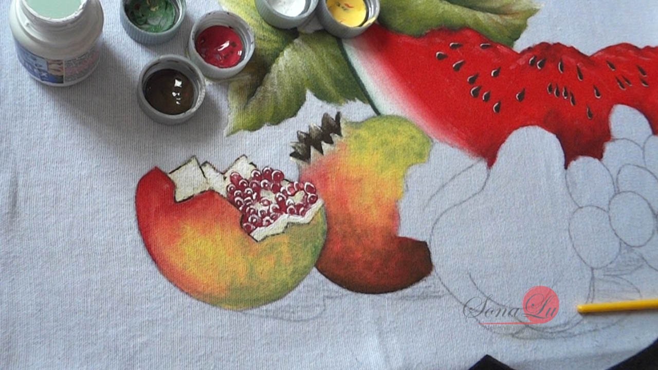 Frutas em Tecido (Aula 48. Parte1)