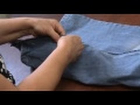 Video aula Ajustar a calça jeans ( parte 5)