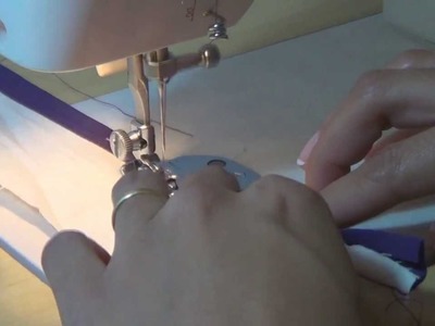 Como colocar viés sem pezinho especial.