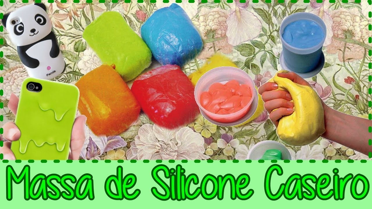 Massa de Silicone Caseiro