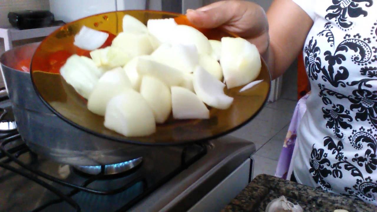 MOLHO DE TOMATE CASEIRO 1 ETAPA