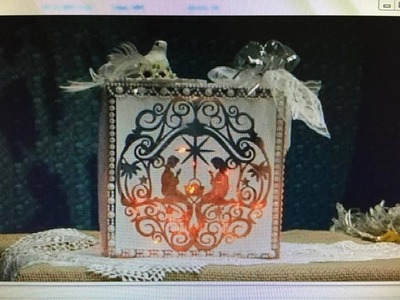 Bloco de Vidro Natalino