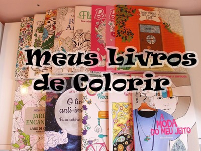 Meus Livros de Colorir ( Atualizado)