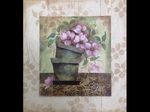 Stencil OPA - 25.01.16 - Mayumi Takushi - Vasos com Flores do Campo