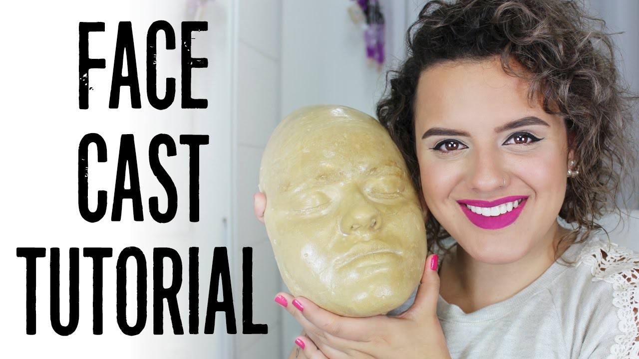 Tutorial - Como fazer um Face Cast (molde do rosto) | LoChurchMakeUp