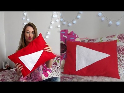 DIY: Almofada do YouTube