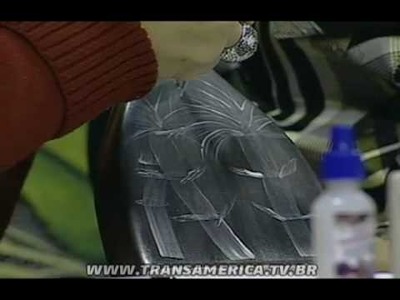 Tv Transamérica - Artesanato: Técnica efeitos com befume