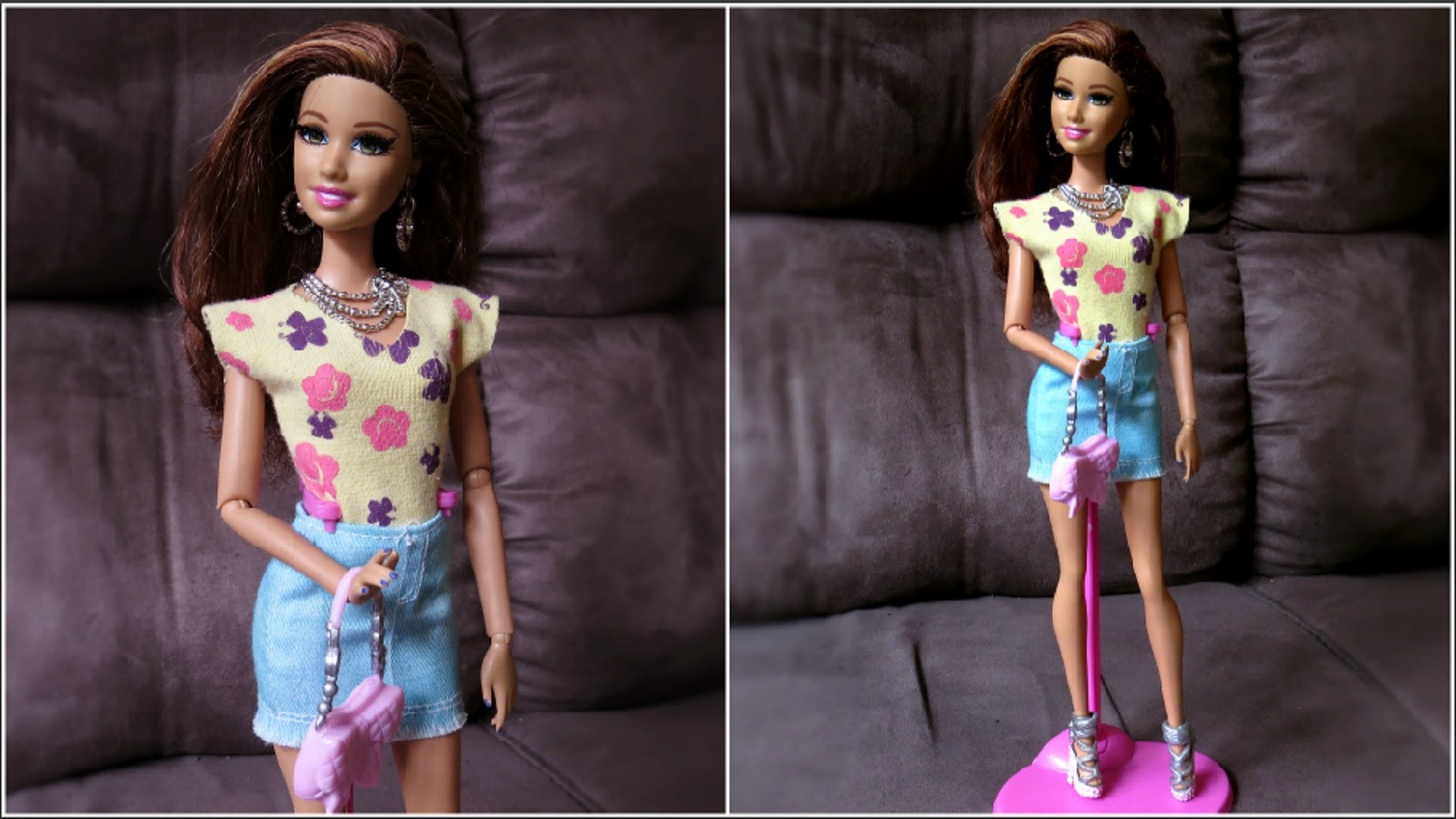#2 Como Fazer Blusa sem Manga para Barbie