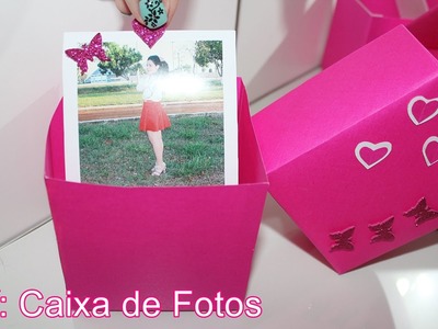 DIY: Caixa de Fotos - Presente para a mãe, pai, namorado, amigos, etc