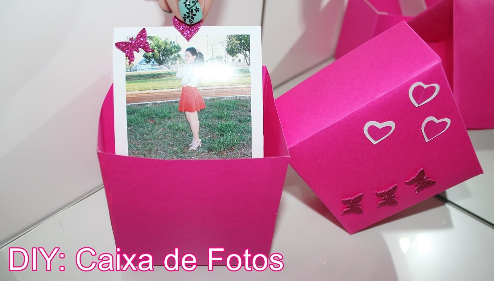 DIY: Caixa de Fotos - Presente para a mãe, pai, namorado, amigos, etc