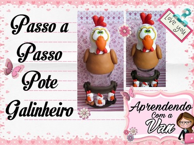 (DIY) PASSO A PASSO POTE GALINHEIRO MARATONA POTES #5