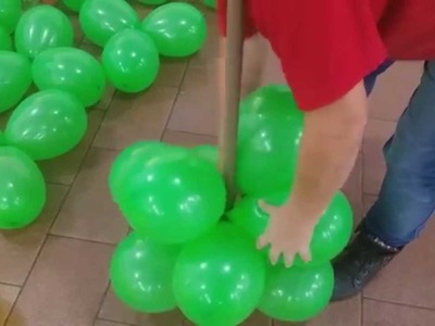 Fazendo arranjo de balão para decoraçao de festa infantil muito facil (SUZY FESTA DECORAÇAO