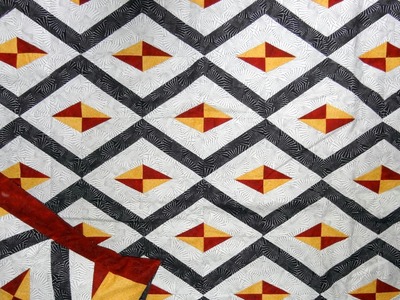 Manta.colcha em patchwork Lancaster - Maria Adna Ateliê - Cursos e aulas de patchwork