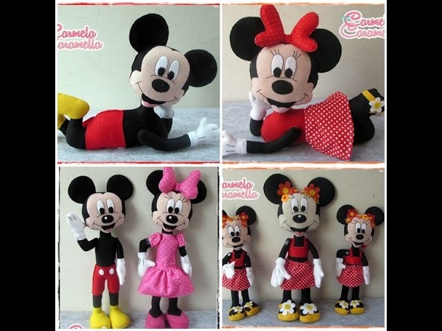 Passo a Passo Mickey e Minnie