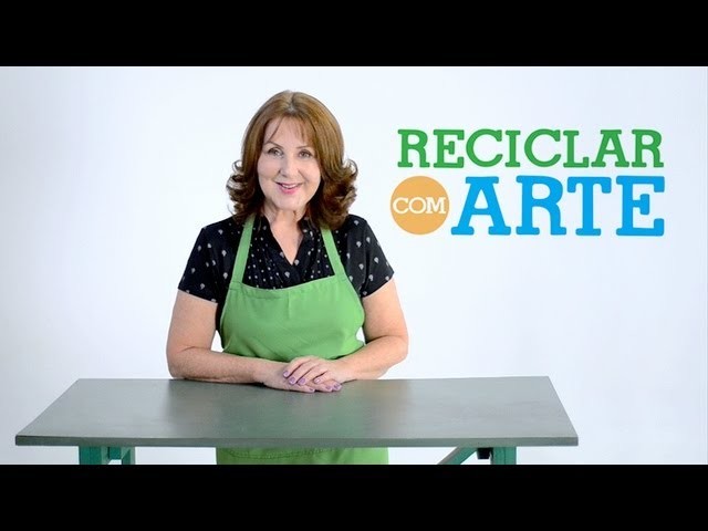 Que tal reciclar com arte?