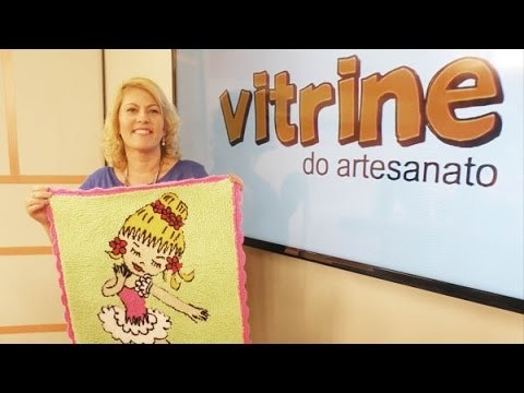 Tapete bailarina em agulha mágica com Tânia Silva | Vitrine do Artesanato na TV
