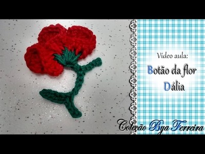 Botãoda flor dalia