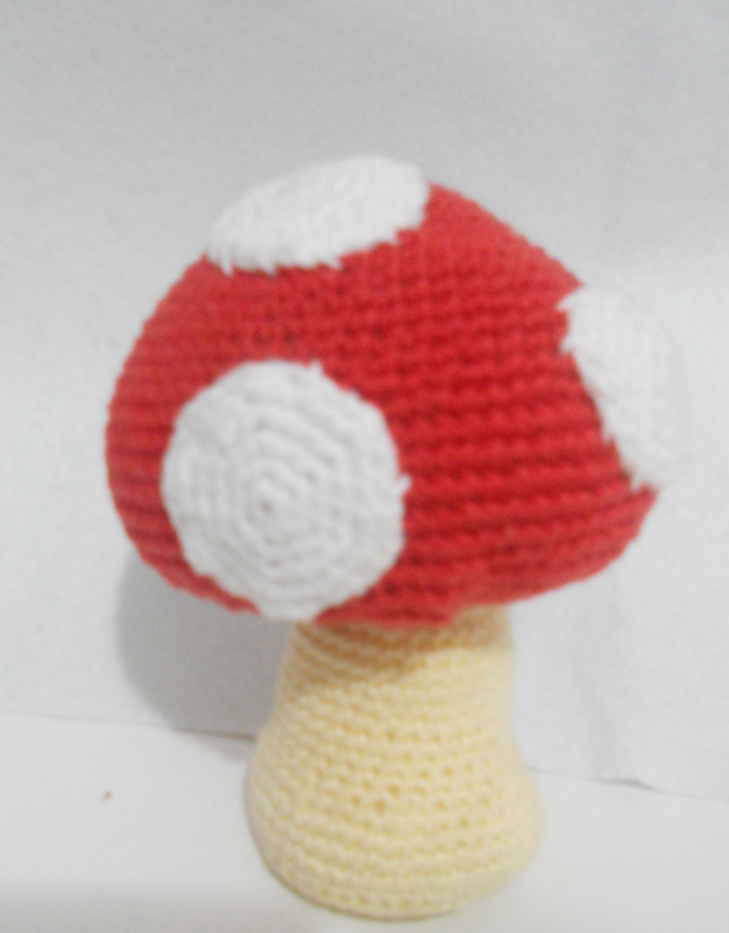 Cogumelo em #amigurumi