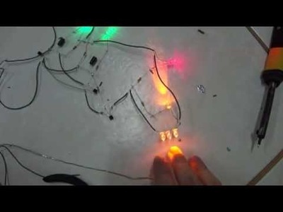 Como fazer um estrobo de LED ou sinalizador de garagem