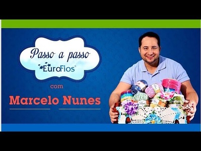 Crochetando com EuroRoma e Marcelo Nunes - Flor Escama