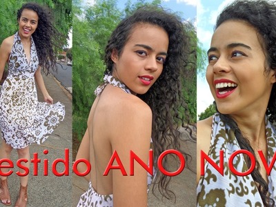 Molde simples vestido para ANO NOVO Alana Santos Blogger