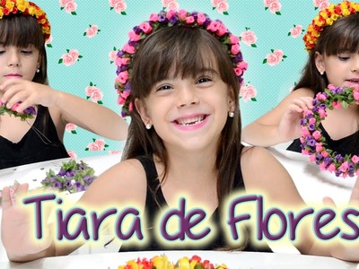 Tiara de Flores Com - Manu Ribeiro