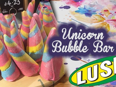 DIY- Unicorn Horn Bubble Bar da Lush