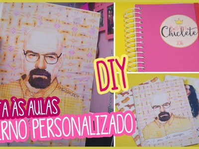 DIY: Volta às Aulas - Caderno personalizado + Meus materiais | Andressa Moraes