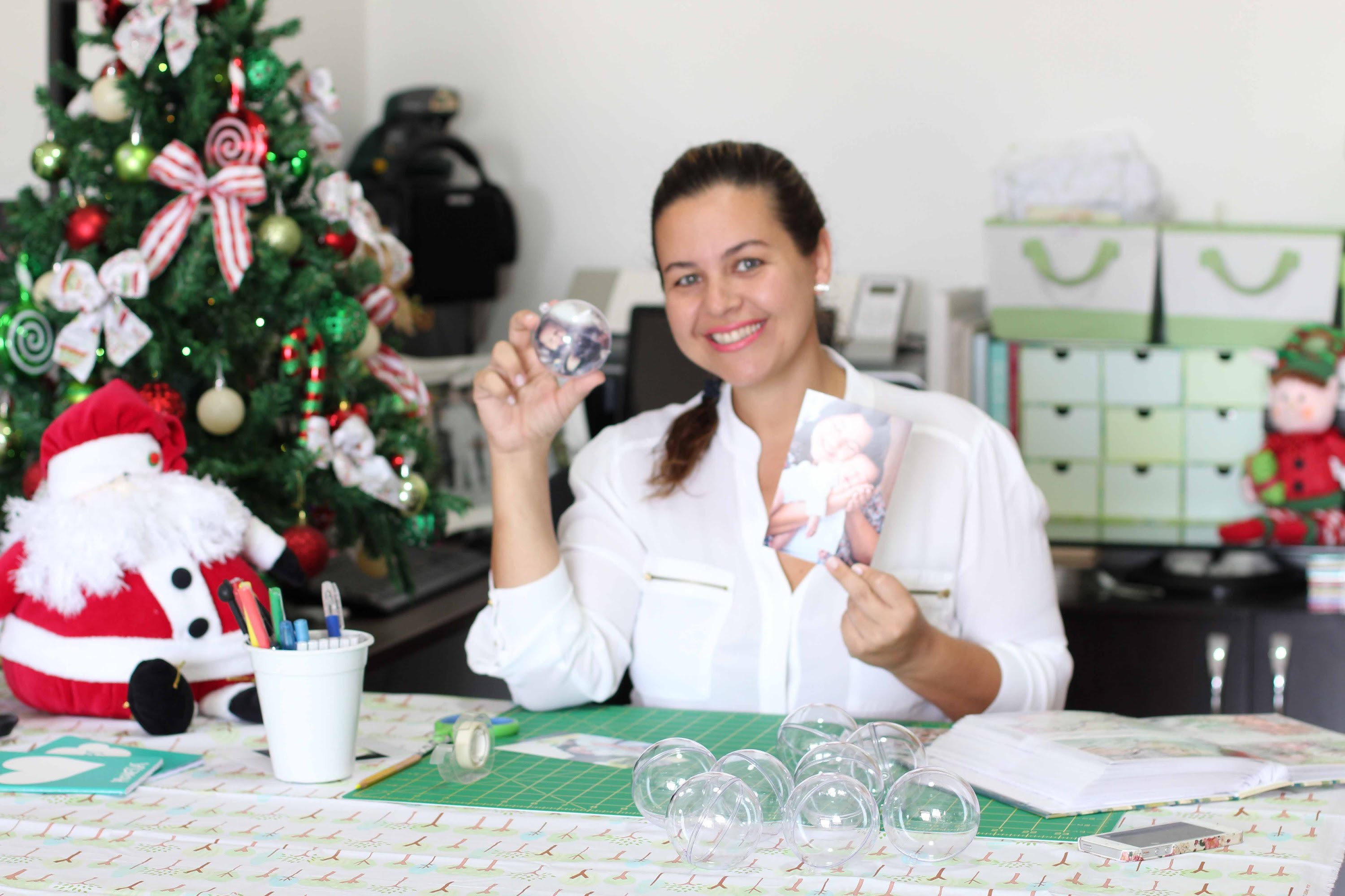 DIY | Faça Você Mesmo - Bolas de Natal Personalizadas