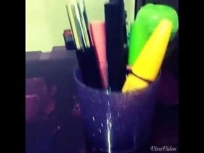 DIY: Faça Você Mesmo Porta Rímel ou Pincel