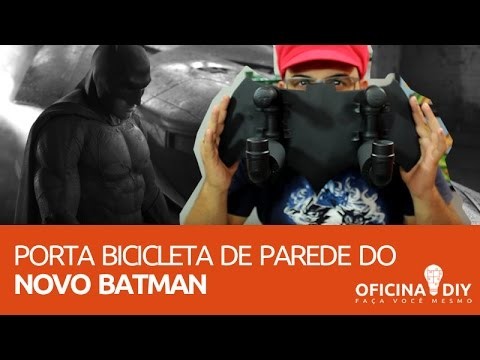 Porta Bicicleta do BATMAN | Oficina DIY #09